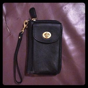 New Couch Leather phone case wristlet